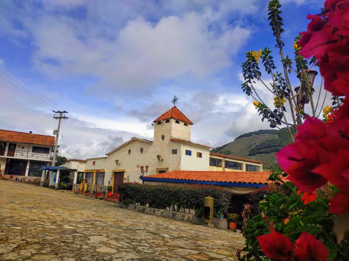 Hotel Rural La Esperanza Suesca Exteriör bild